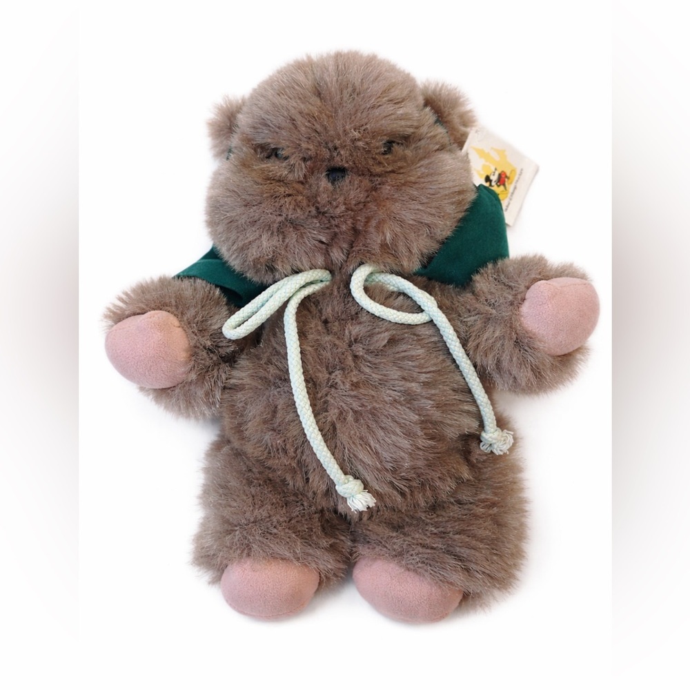 Vintage Disney Ewok Plush Stuffed Animal 1991 Walt Disney World Star Wars